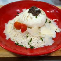 Risotto à la Burrata crème de truffe